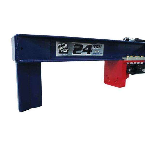 24 Ton Iron & Oak Upside Down Skid Steer Log Splitter Attachment (SMH2419) - Image 3