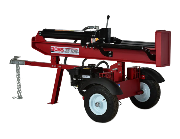 Boss Industrial 25 Ton Commercial Grade Horizontal Vertical Gas Wood Splitter (GB25T26) - Image 4
