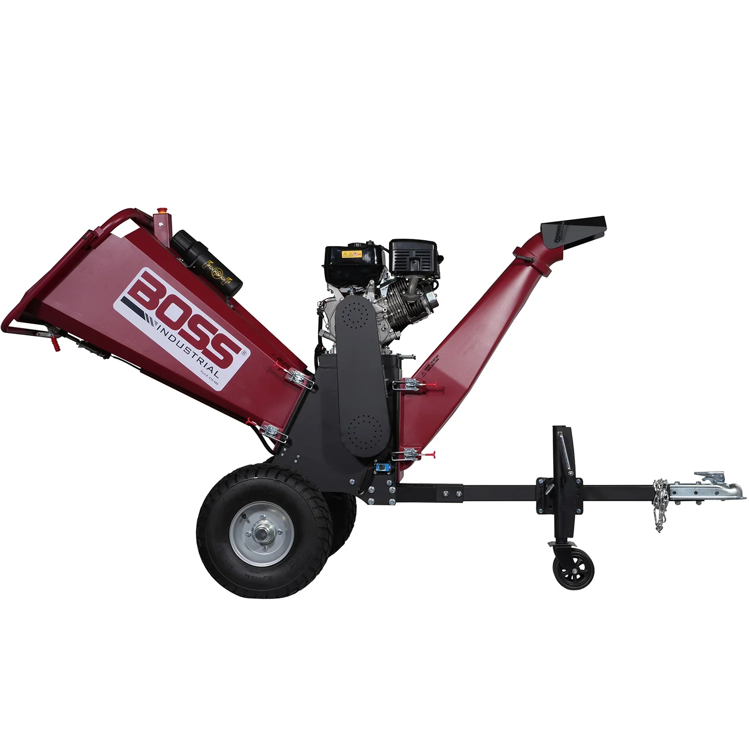 Boss Industrial 6" 14 HP Wood Chipper Shredder with Electric Start (CGR60) - Image 5