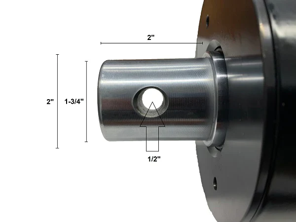 (BR004056R) Replacement Cylinder - BMC 4-1/2" X 24" X 2" (FITS: 24-26 TON MODELS) - Image 3