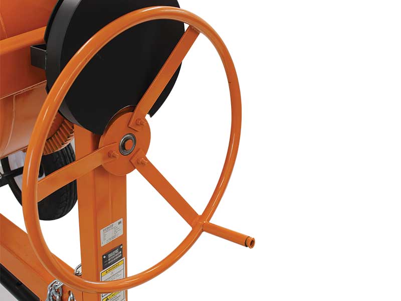 BravePro™ 9 Cubic Foot Poly Drum Concrete Mixer w/ Honda® GX270 Engine (BRPCM209H) - Image 5