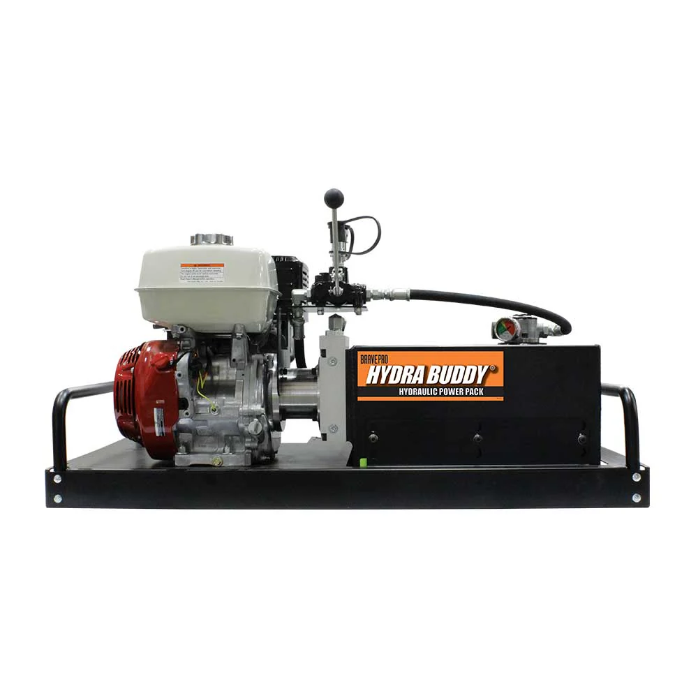BravePro Hydra Buddy Electric Start Remote Hydraulic Power Pack (HBHR350GXE) - Image 7
