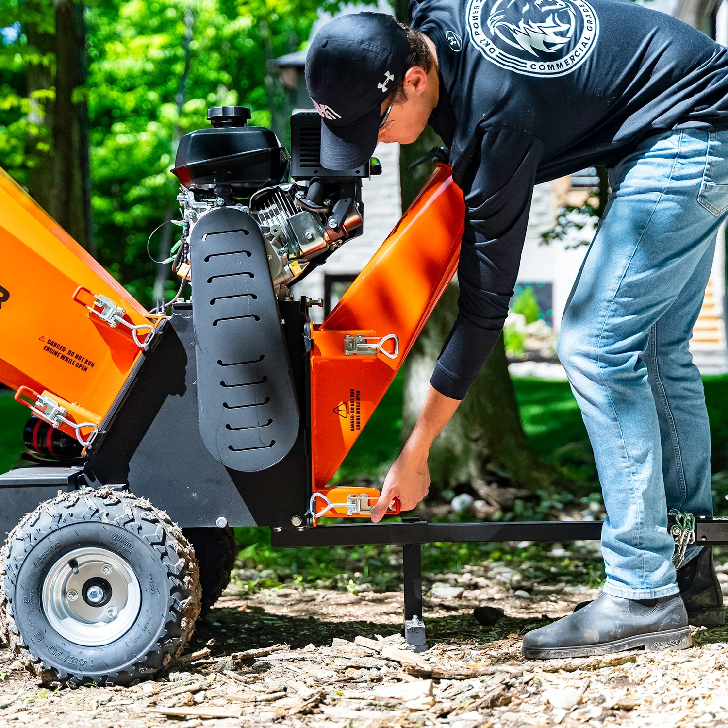 DK2 - 4 Inch Kinetic Drum Chipper (OPC524) - Image 13
