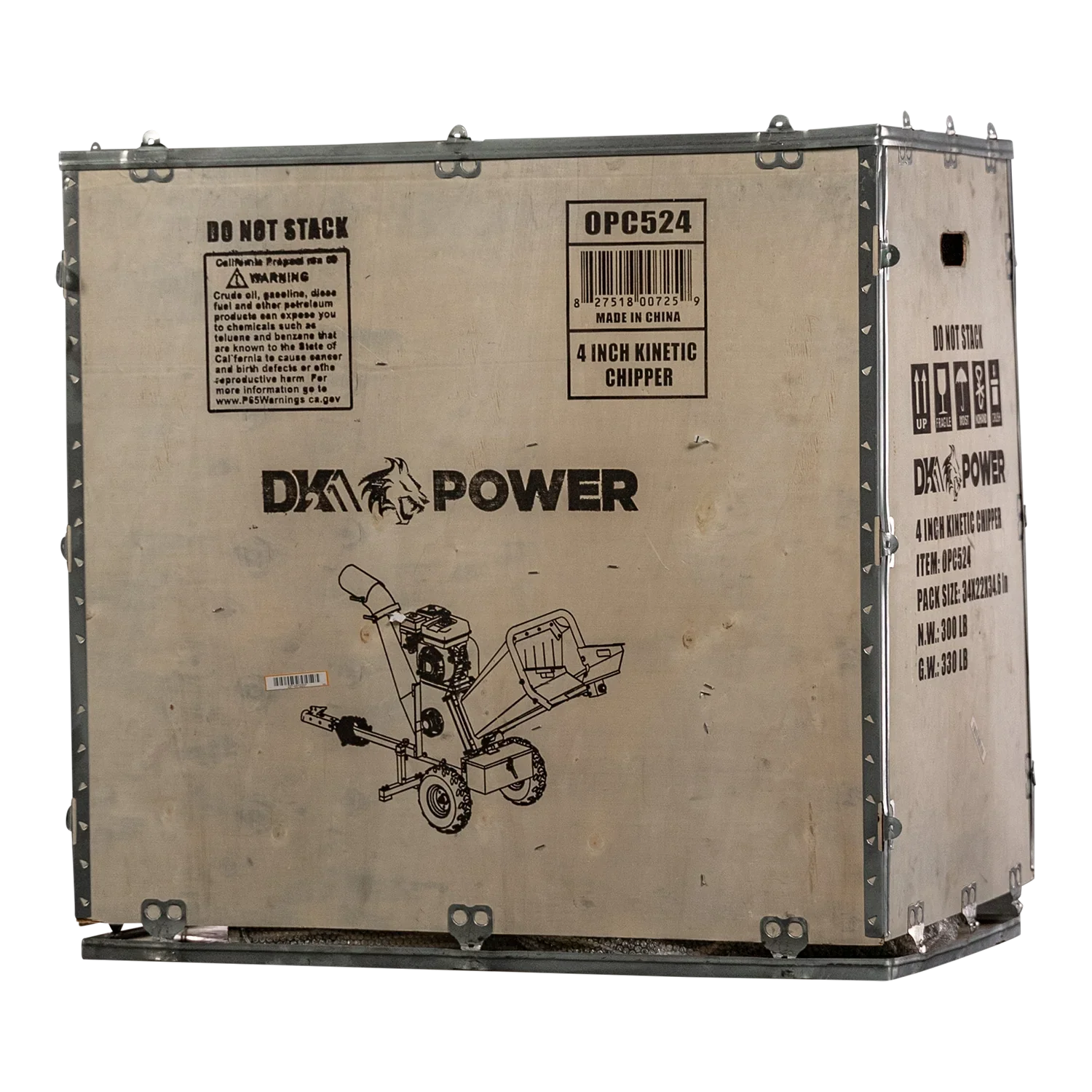 DK2 - 4 Inch Kinetic Drum Chipper (OPC524) - Image 17
