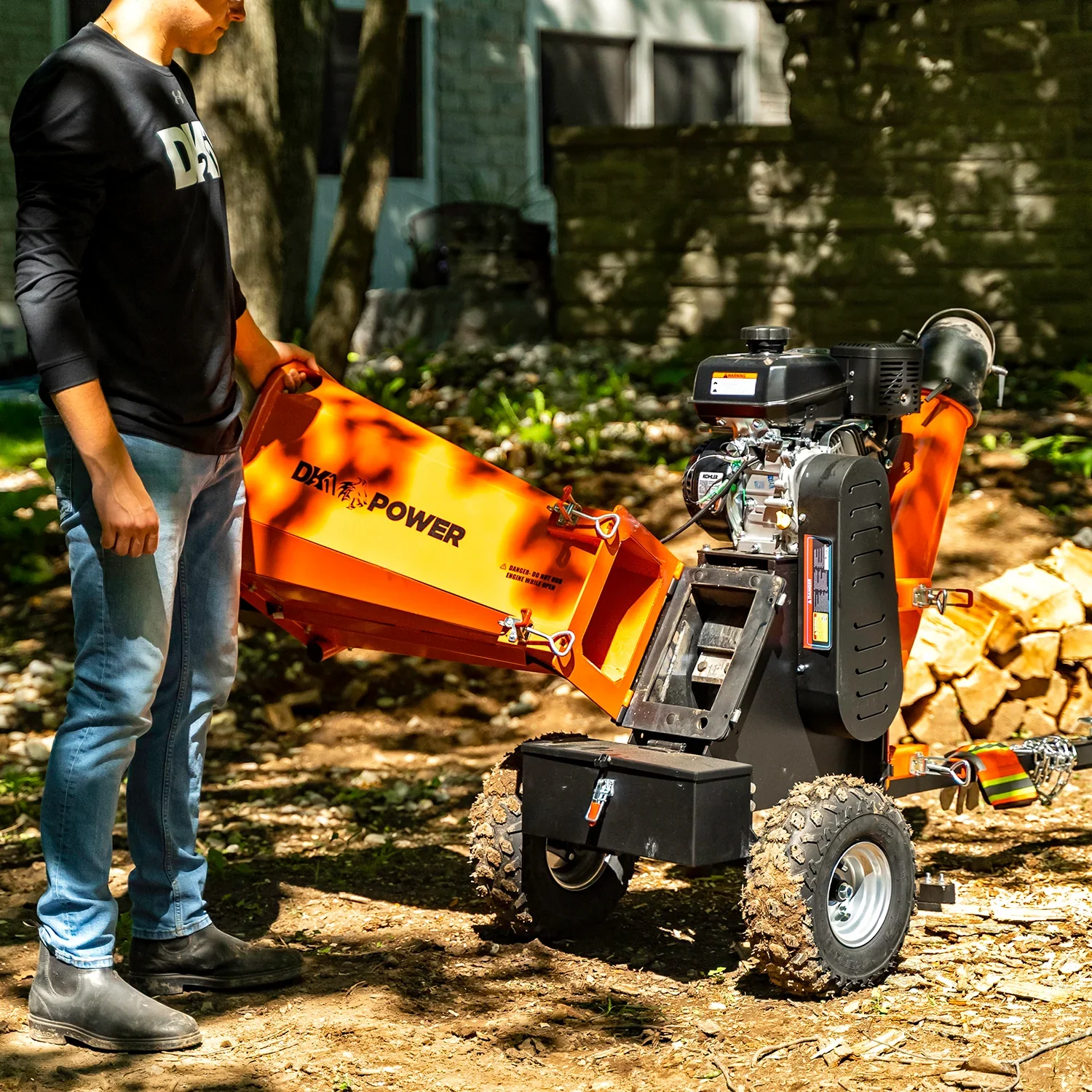 DK2 - 4 Inch Kinetic Drum Chipper (OPC524) - Image 6