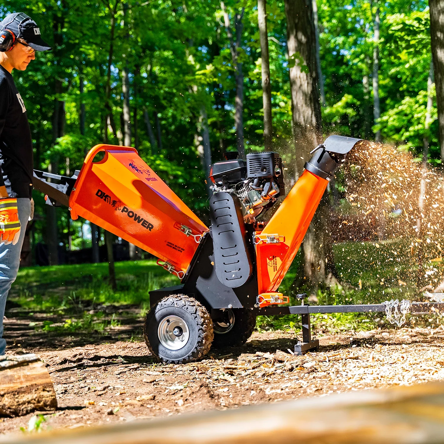 DK2 - 4 Inch Kinetic Drum Chipper (OPC524) - Image 9