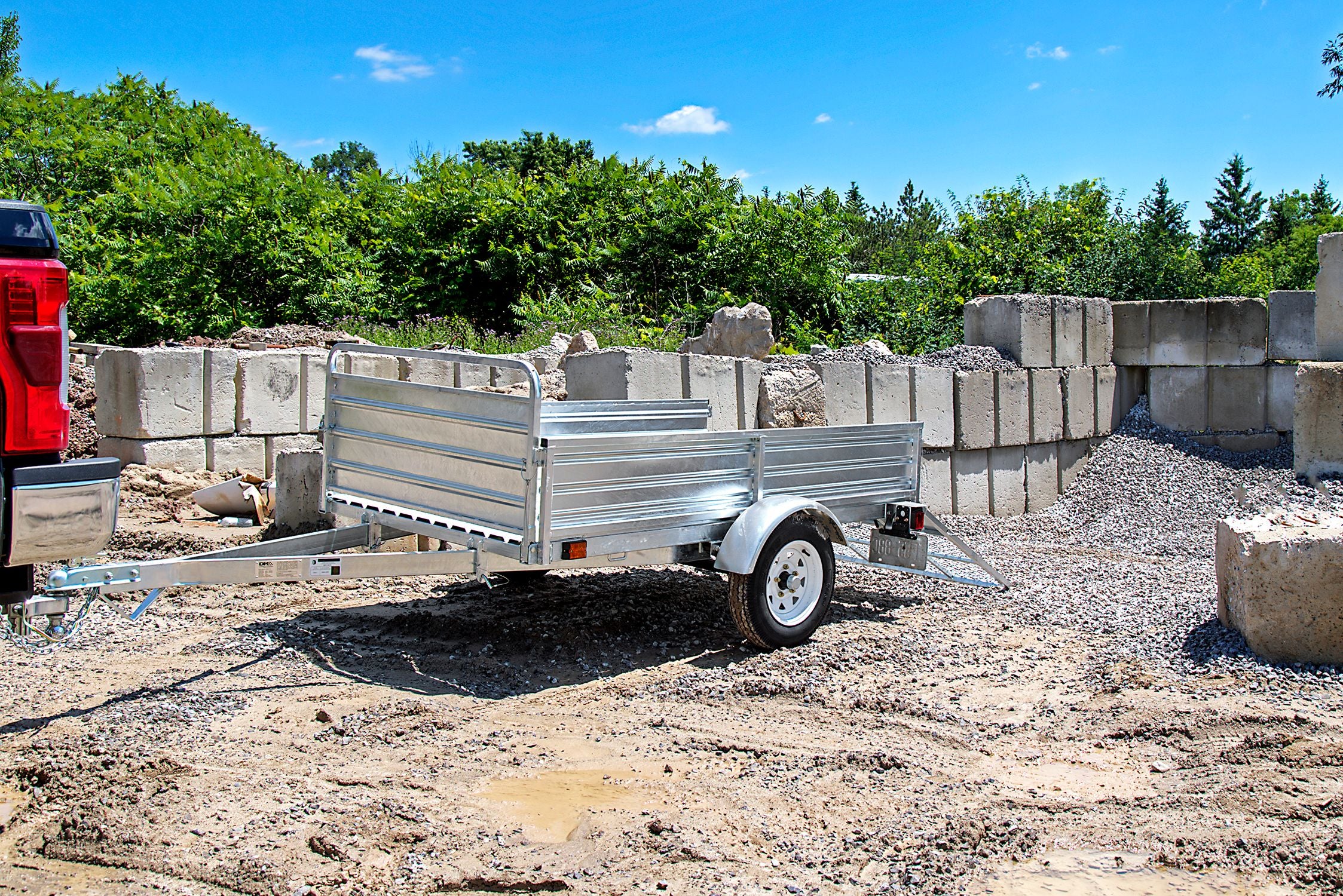 Detail K2 MMT5X7G-DUG Utility Trailer - Image 6
