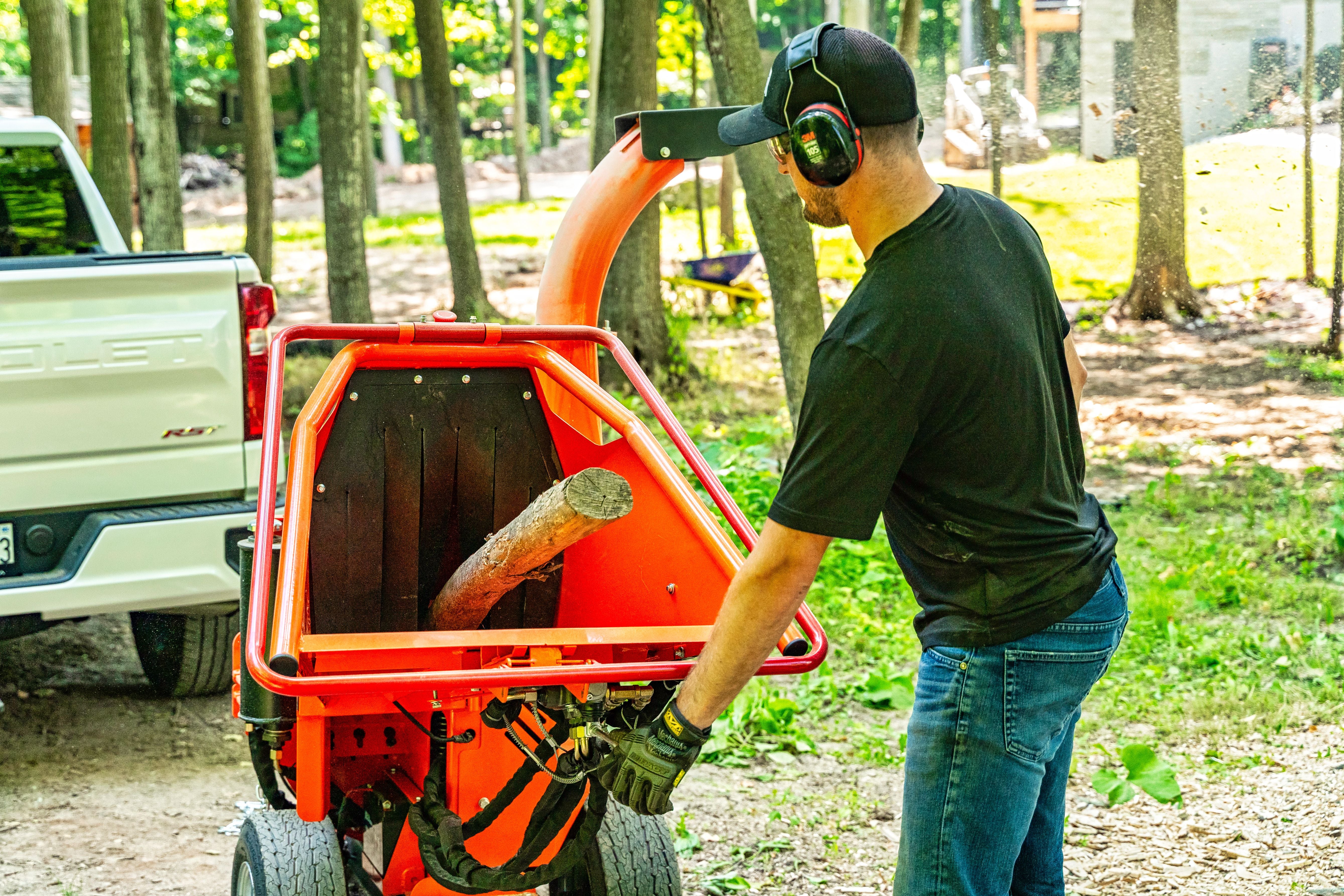 DK2 5" Wood Chipper Auto Feed Electric Start (OPC505AE) - Image 7