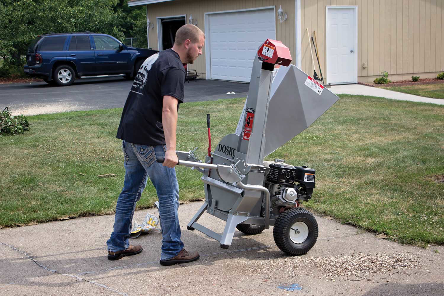 Dosko 4 Inch Honda Wood Chipper (13-21T-13H) - Image 19