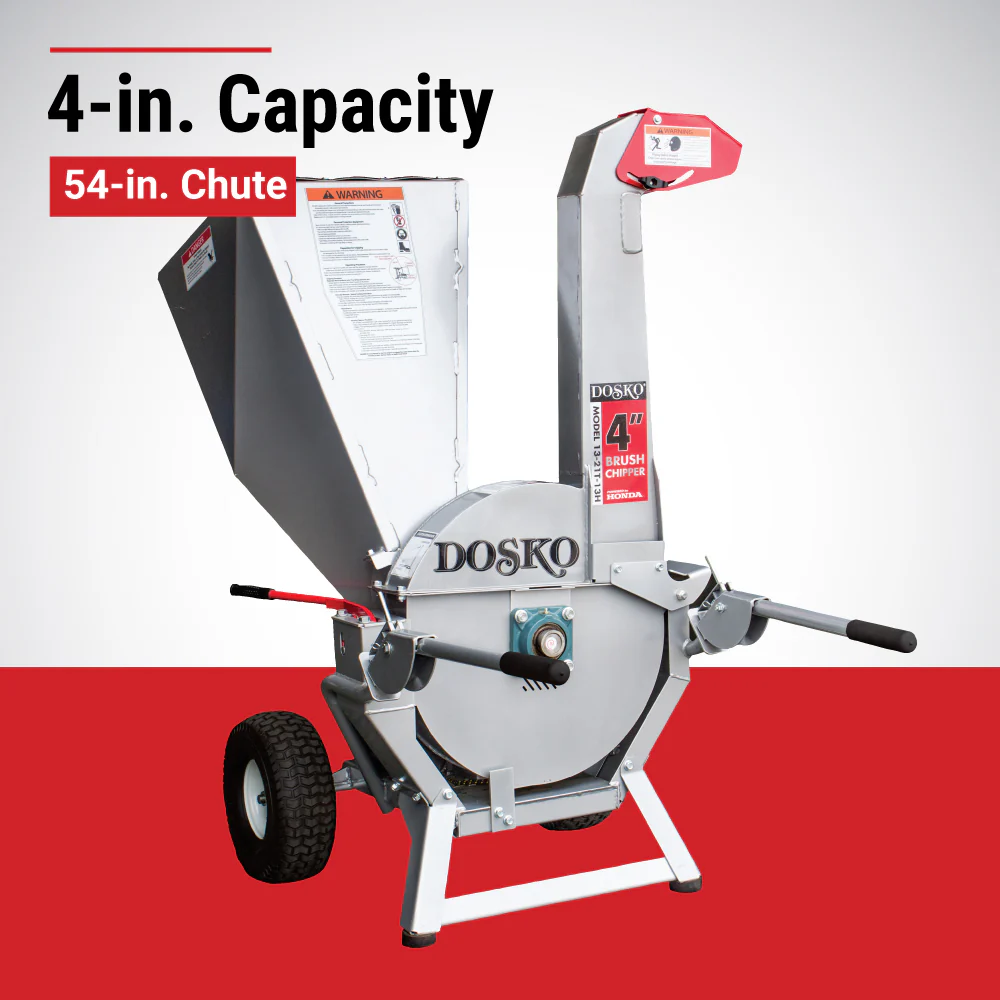 Dosko 4 Inch Honda Wood Chipper (13-21T-13H) - Image 3