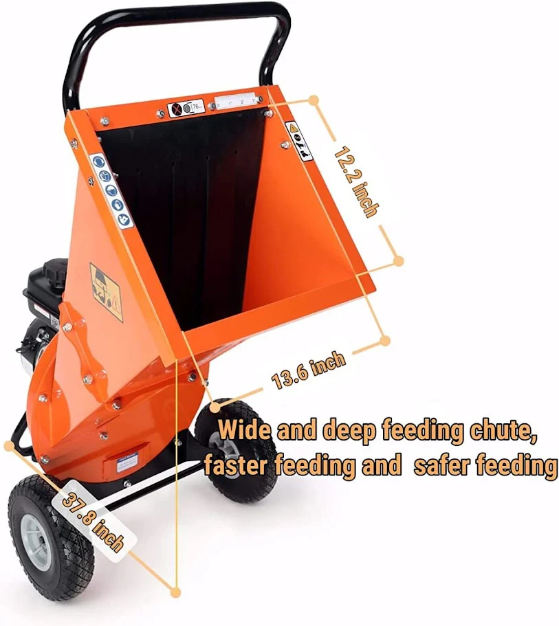EFCUT C30 Wood Chipper 3" Horizontal 7HP 212cc 4-stroke Gas-Powered (C30) - Image 4