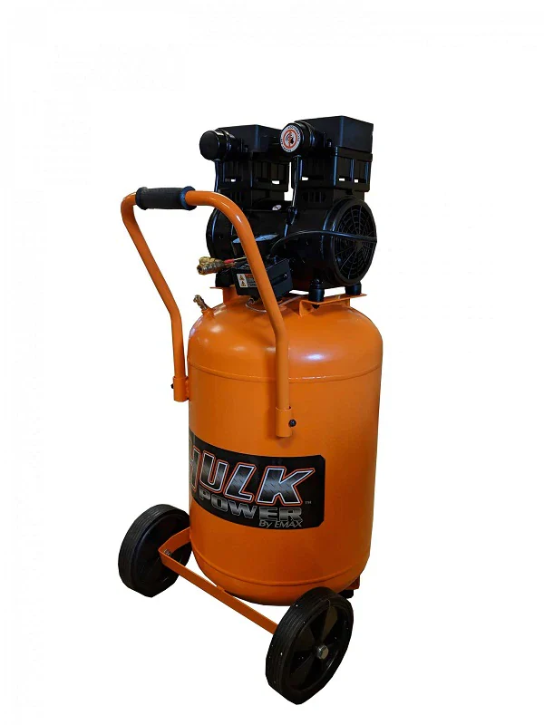 EMAX Hulk Portable "Silent" Air Compressor 8.39 CFM 20 Gallon W/ 2HP, 115V, 14.5AMP Motor (HP02P020SS) - Image 3