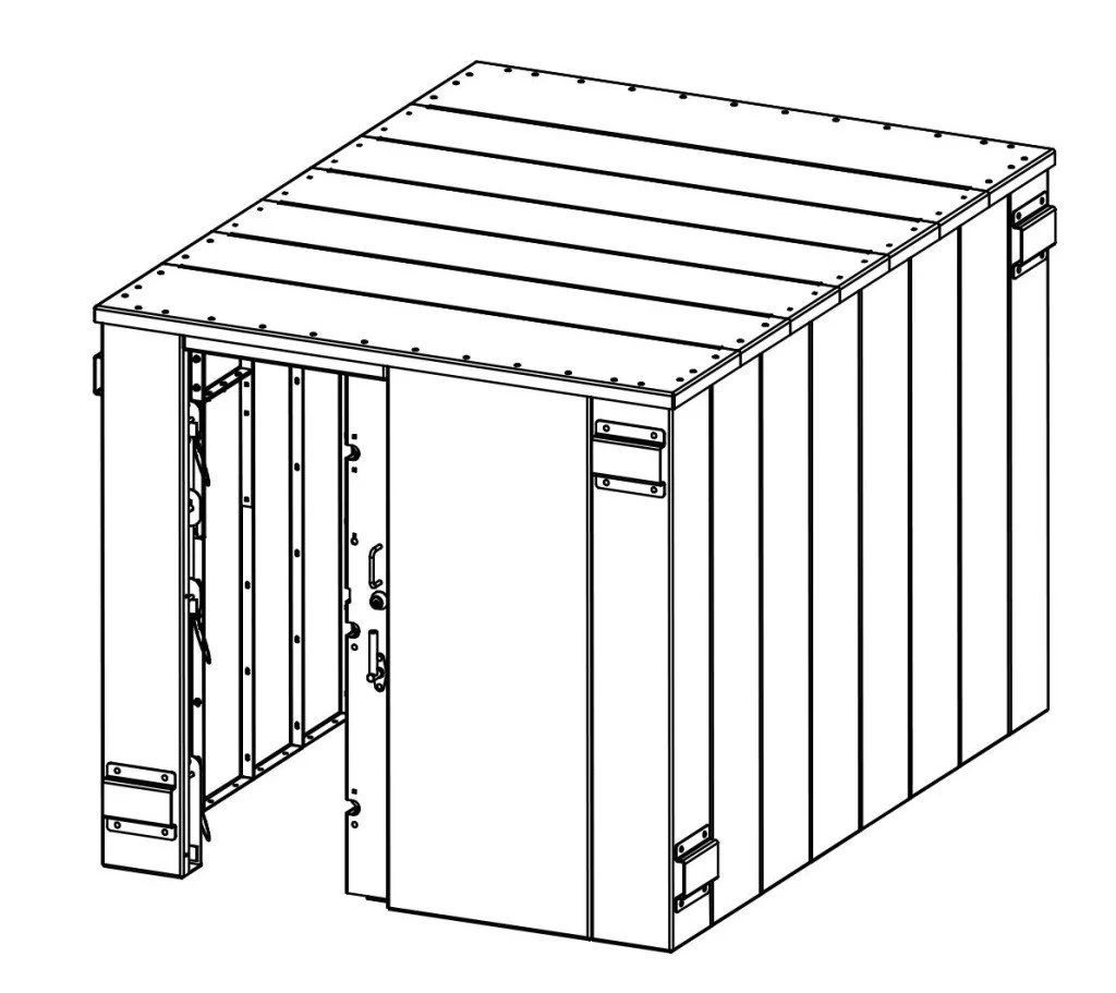 ESP Storm Shelter (20 Person) SR84X114G - Image 7