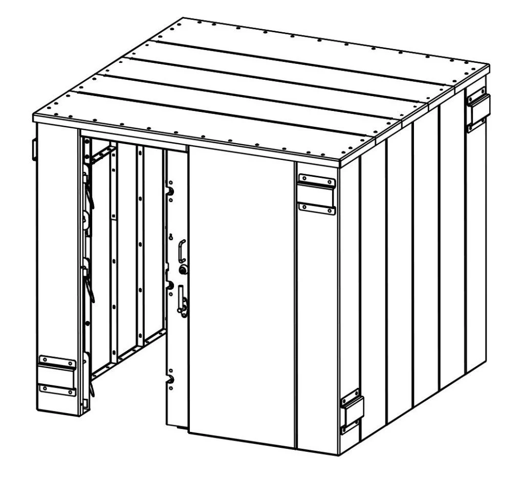 ESP Storm Shelter (14 Person) SR84X084G - Image 4