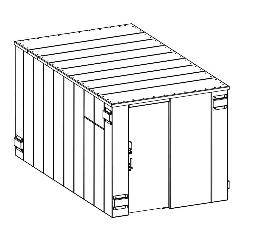 ESP Storm Shelter (25 Person) SR84X144G - Image 4