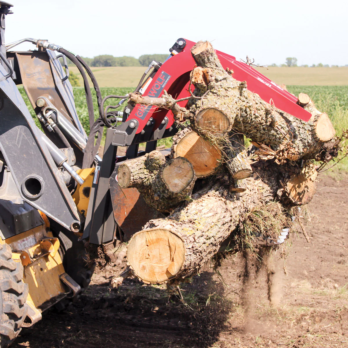Grey Wolf™ Skid Steer Double Quick Attach Grapple (1066) - Image 12