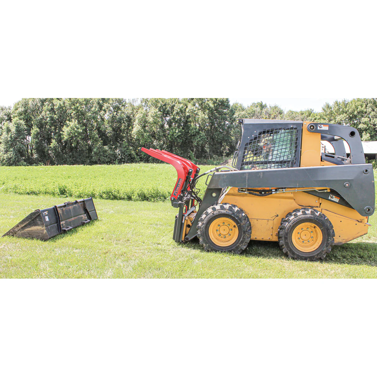 Grey Wolf™ Skid Steer Double Quick Attach Grapple (1066) - Image 5