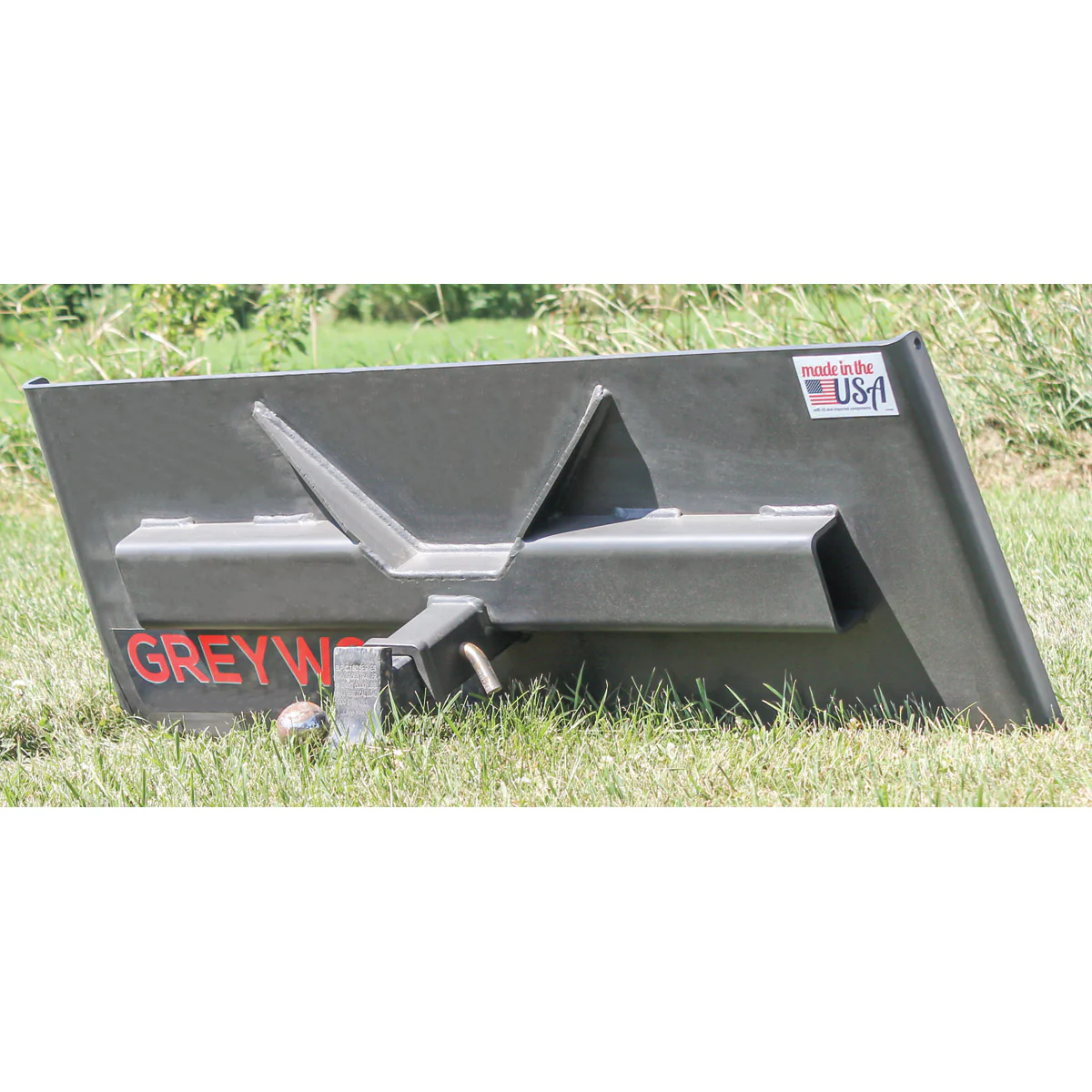 Grey Wolf™ Skid Steer Receiver Hitch Plate (1061) - Image 3