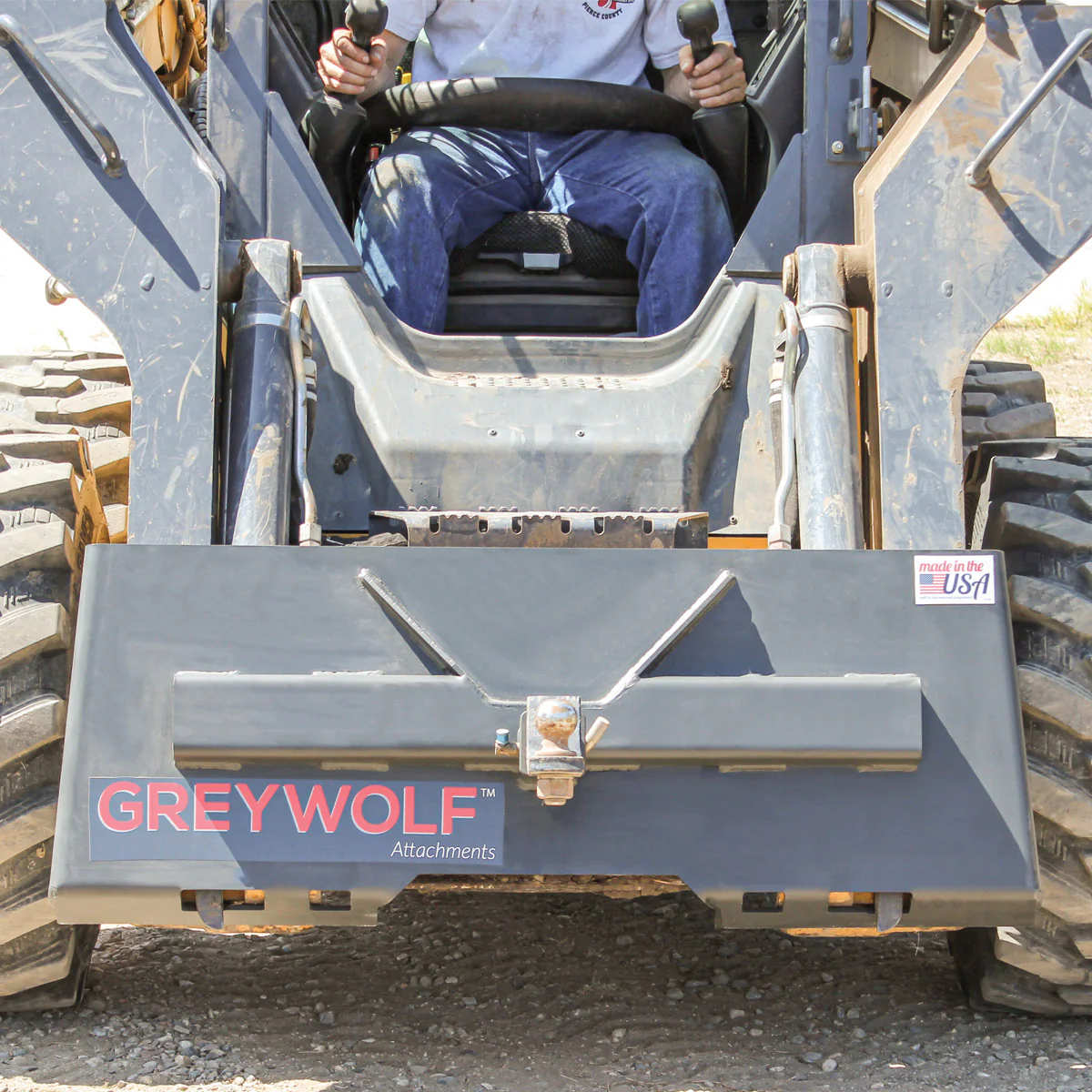 Grey Wolf™ Skid Steer Receiver Hitch Plate (1061) - Image 4