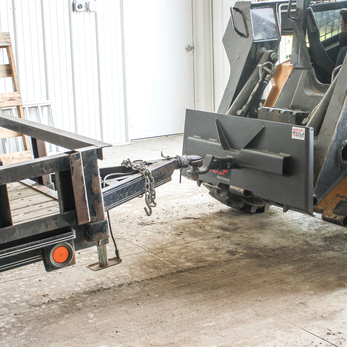 Grey Wolf™ Skid Steer Receiver Hitch Plate (1061) - Image 6