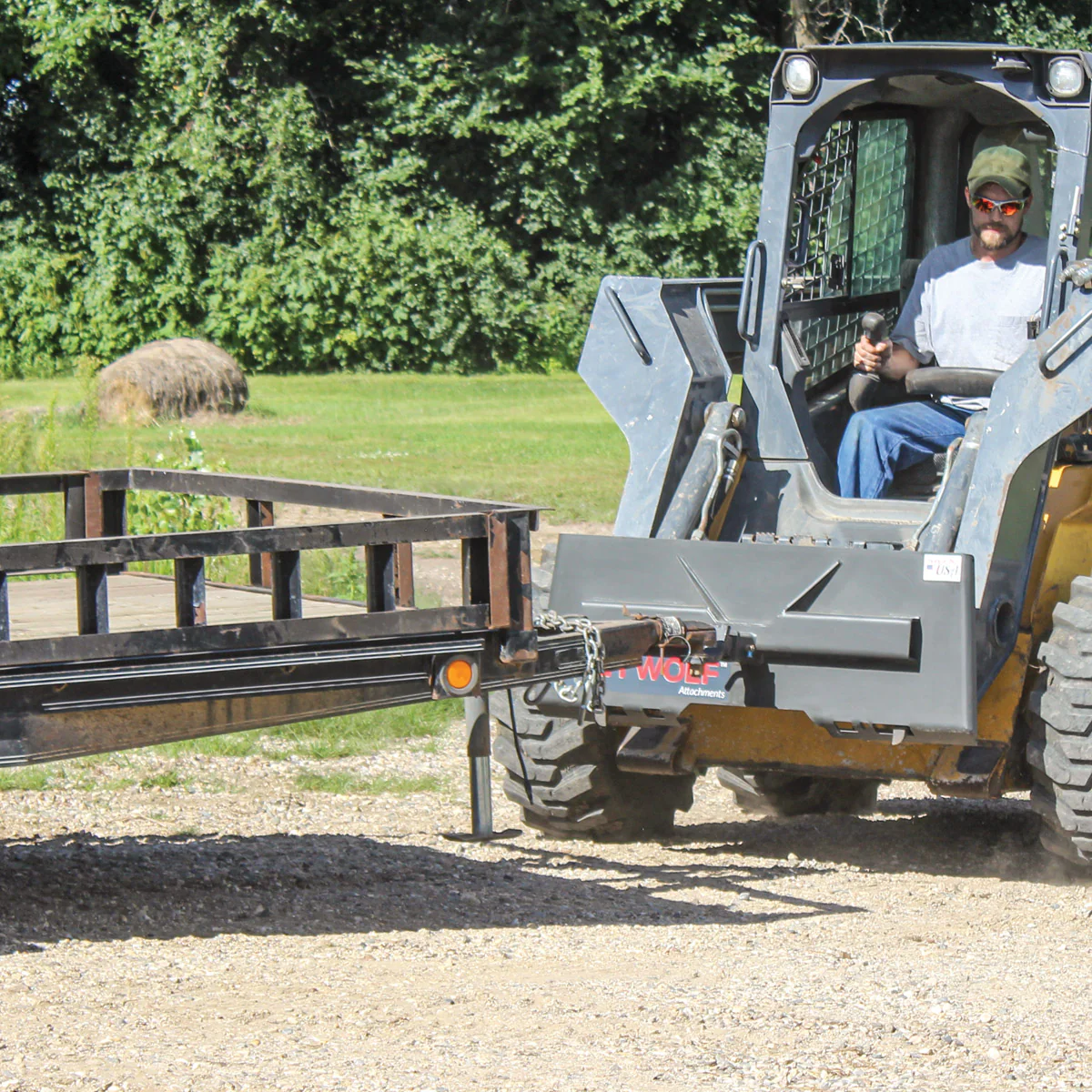 Grey Wolf™ Skid Steer Receiver Hitch Plate (1061) - Image 7