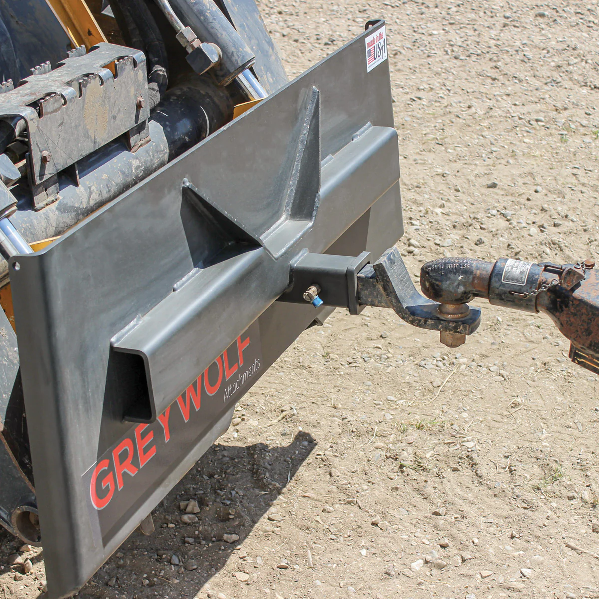 Grey Wolf™ Skid Steer Receiver Hitch Plate (1061) - Image 8