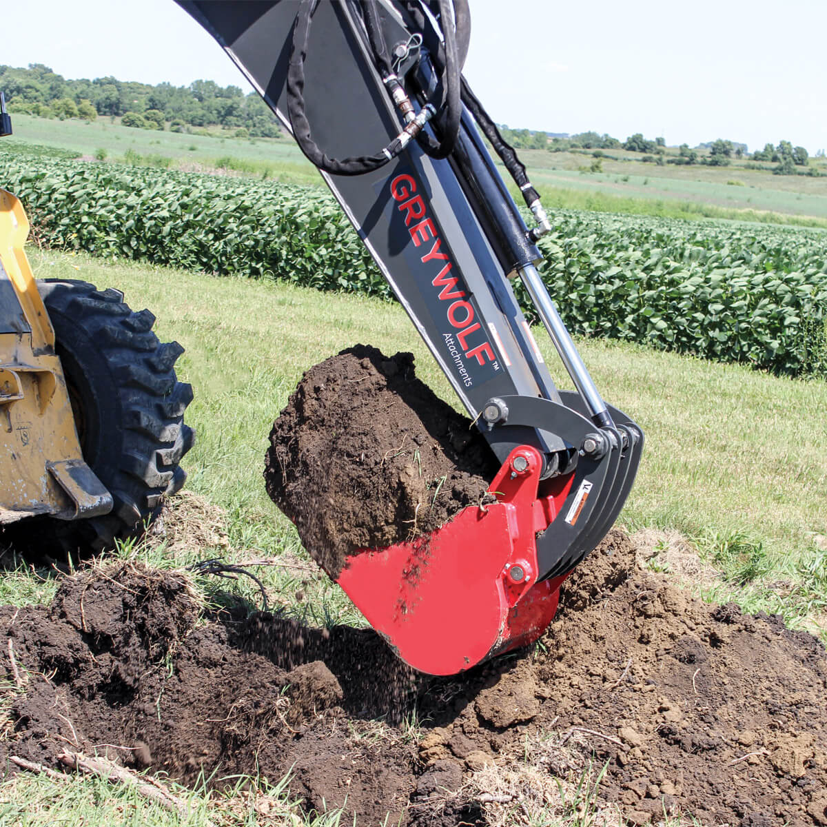 Grey Wolf™ Skid Steer Backhoe Attachment (1065) - Image 8
