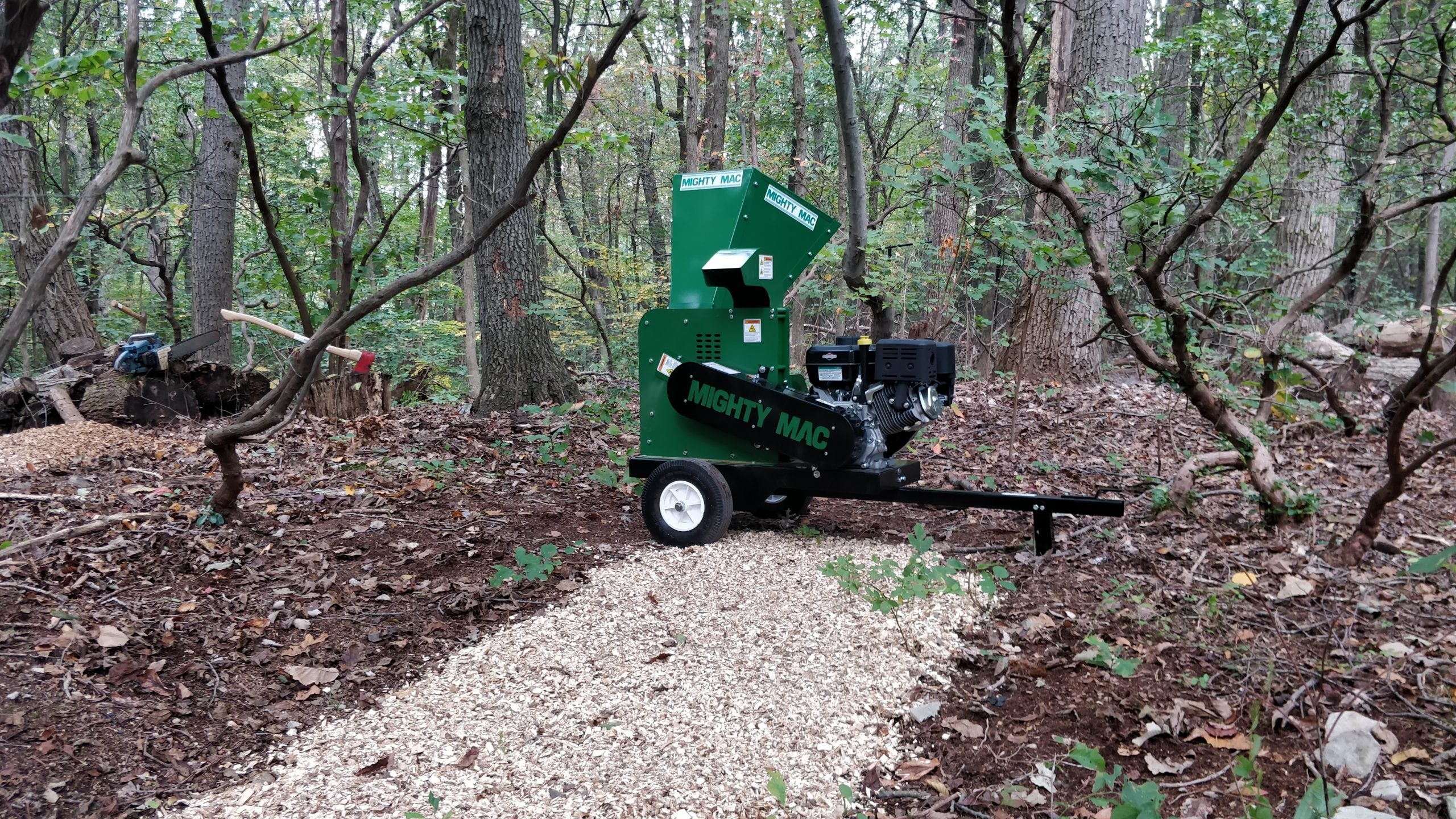 Mighty Mac™ Wood Chipper 4-3/4” Max Capacity - Electric Start 11.5HP Briggs (WC475E) - Image 7
