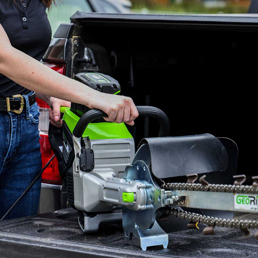 MiniTrencher™ GeoRipper Trencher Battery Powered 20-In. Max Depth (GREB500-GW) - Image 8