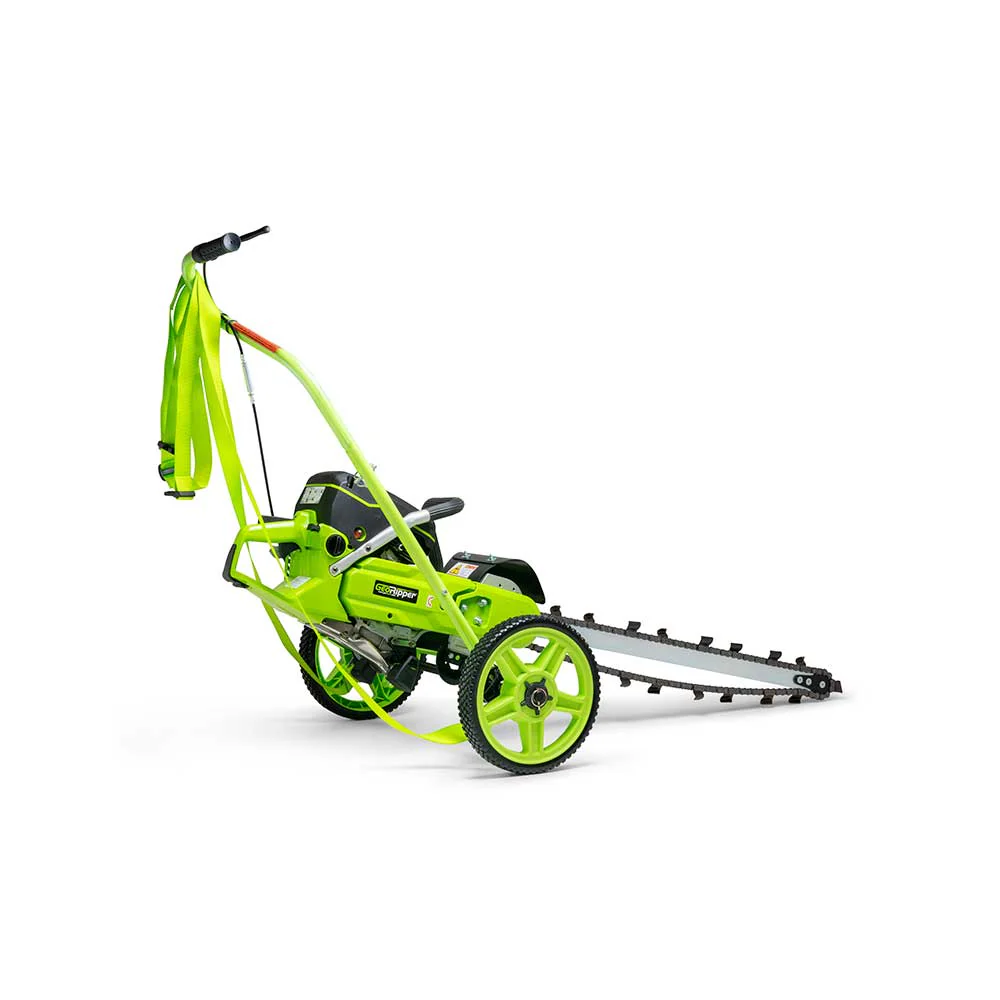 MiniTrencher™ GeoRipper 4.7HP 2-Stroke Engine 27-In. Max. Depth Mini Trencher w/ EZ Kart (GR727) - Image 18