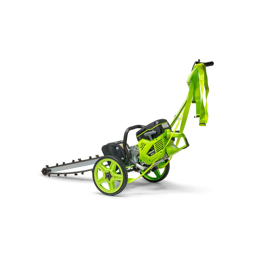 MiniTrencher™ GeoRipper 4.7HP 2-Stroke Engine 27-In. Max. Depth Mini Trencher w/ EZ Kart (GR727) - Image 19