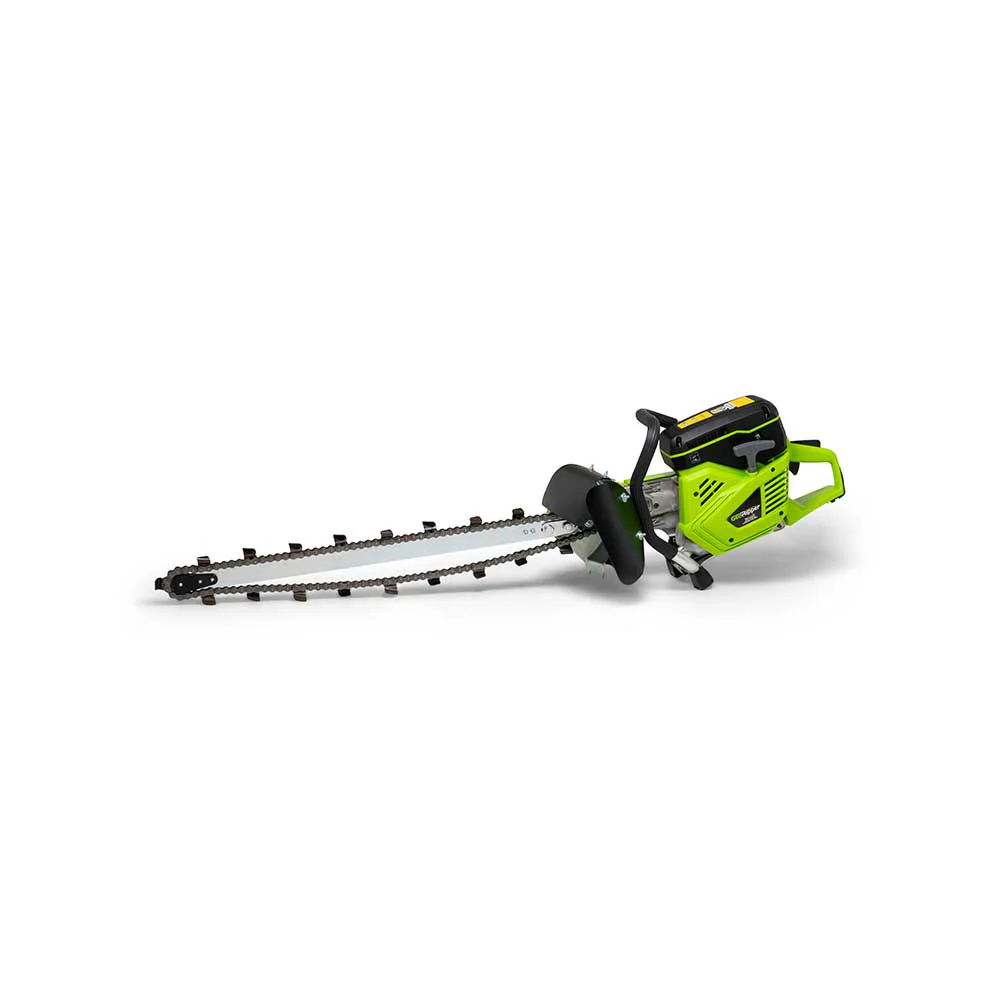 MiniTrencher™ GeoRipper 4.7HP 2-Stroke Engine 27-In. Max. Depth Mini Trencher w/ EZ Kart (GR727) - Image 3