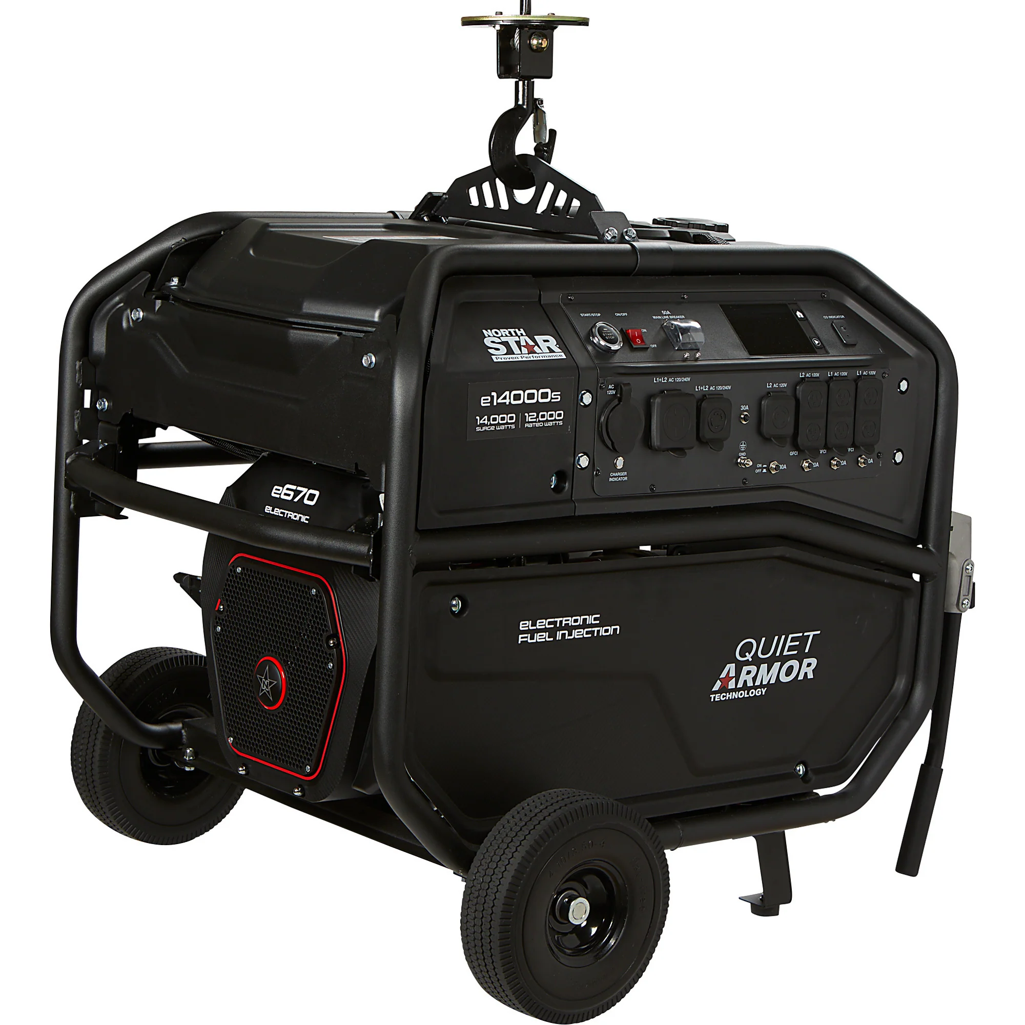 NorthStar® Commercial Grade Generator 14000 Surge Watts, 12000 Rated Watts, Electric Start (1654405) - Image 8