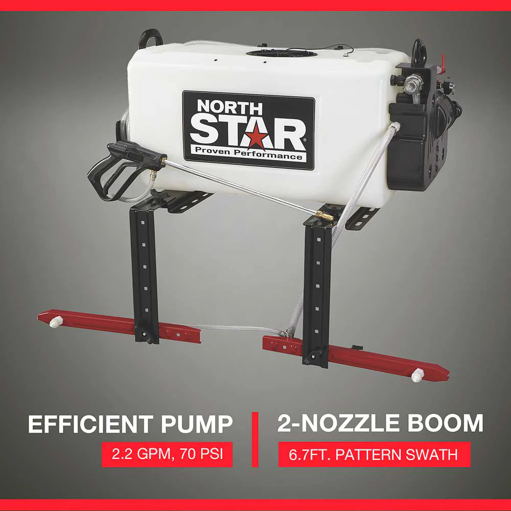 NorthStar® ATV Broadcast and Spot Sprayer with 2-Nozzle Boom— 26-Gallon Capacity, 2.2 GPM (99909) - Image 3