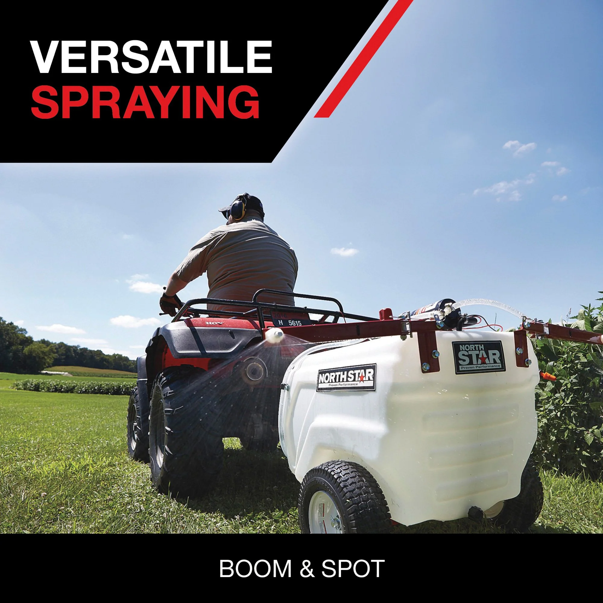 NorthStar® 117L Tow-Behind Trailer Boom Broadcast and Spot Sprayer — 31-Gallon, 2.2 GPM (282785) - Image 21