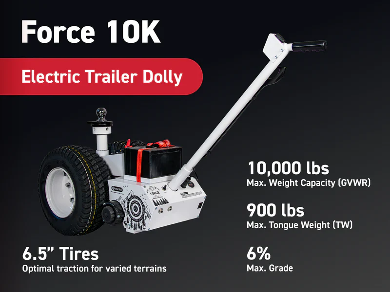 Parkit360° Battery Powered 12V Trailer Dolly 10,000 Capacity (FORCE-10K) - Image 12
