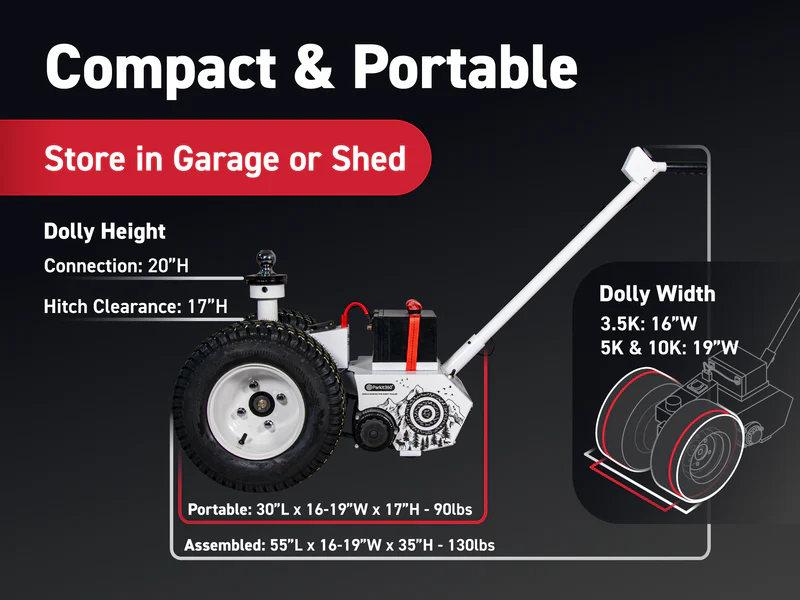 Parkit360° Battery Powered 12V Trailer Dolly 10,000 Capacity (FORCE-10K) - Image 8