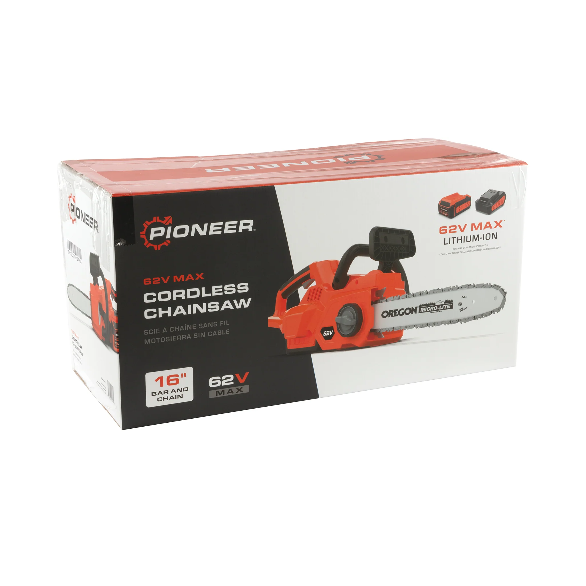 Pioneer 62V Battery Powered Chainsaw (E6216CS) - Image 4