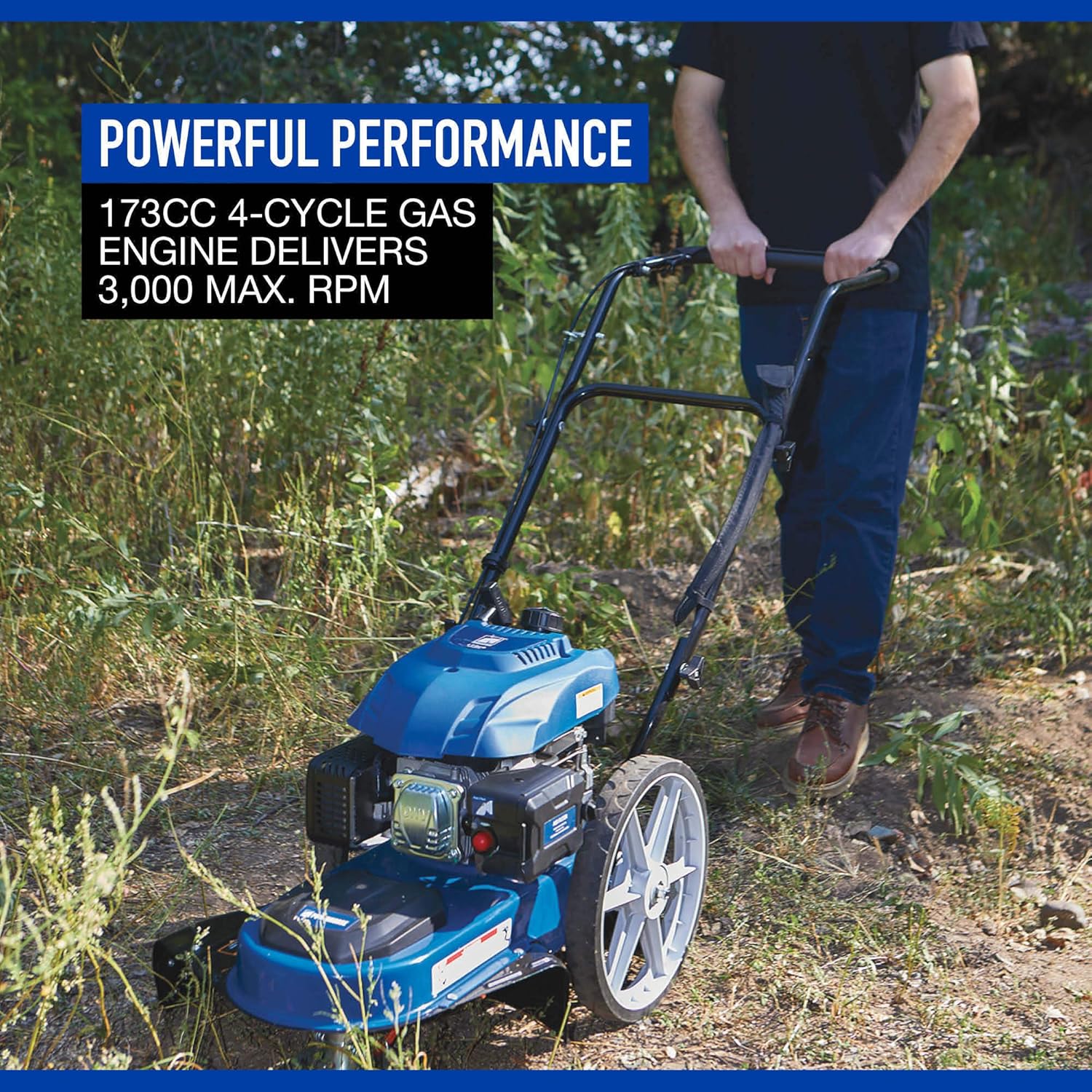 Powerhorse® 22in. Wheeled Walk-Behind String Trimmer Mower (115069) - Image 6