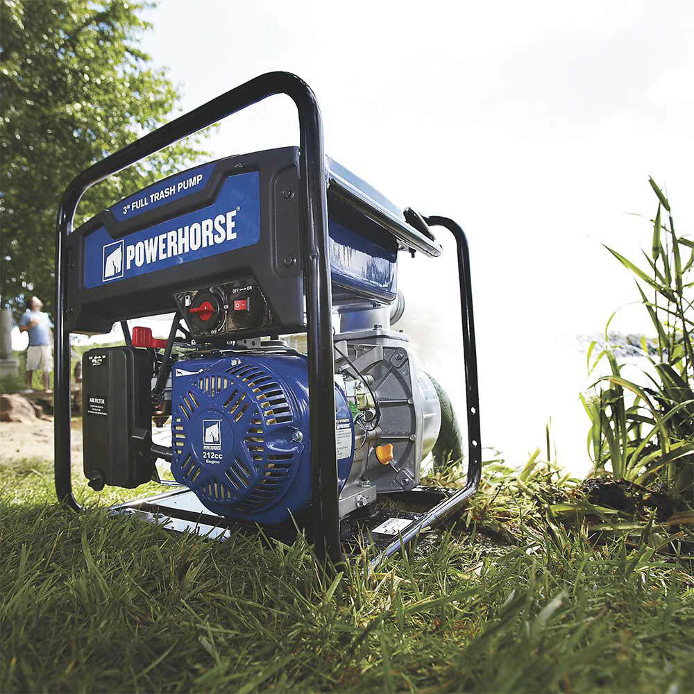 Powerhorse® Full Trash 3" Water Pump Extended Run 197 GPM (750127) - Image 8
