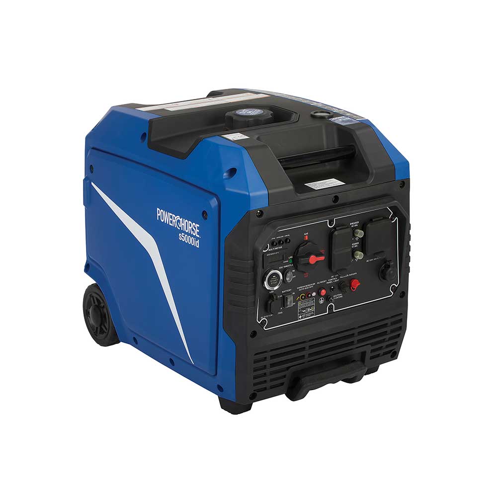 Powerhorse Inverter Generator Dual Fuel 5000 Surge Watts Electric Start (6075679) - Image 2