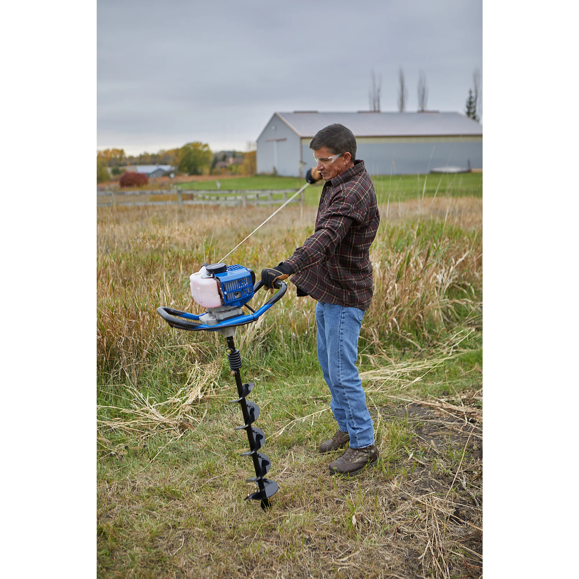Powerhorse® One-Person Earth Auger Powerhead, 52cc Gas Engine (5719057) - Image 5