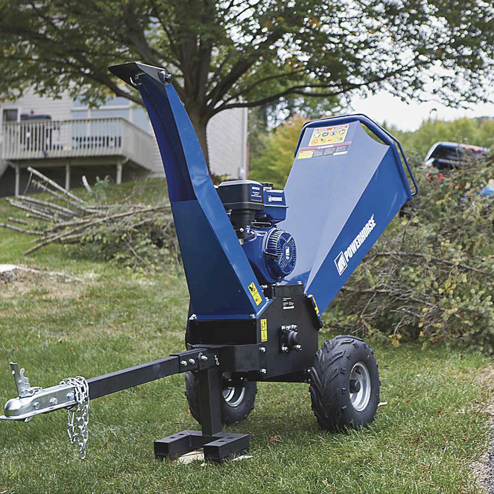 Powerhorse Towable 5in. Wood Chipper + Shredder — 420cc OHV Engine (115061) - Image 7