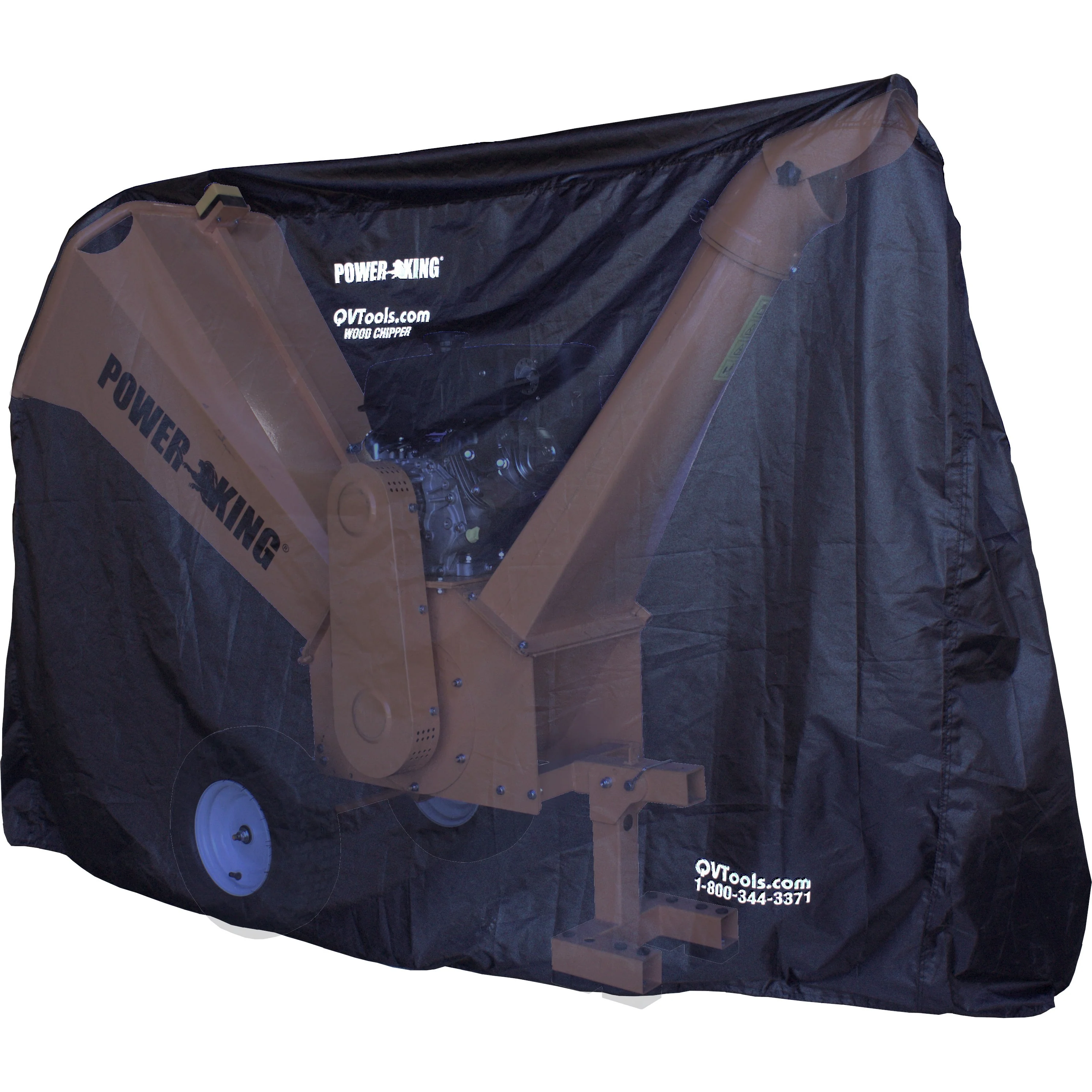 PowerKing 5" 14HP Kohler Tow-Behind Wood Chipper Shredder (PK0915) - Image 10