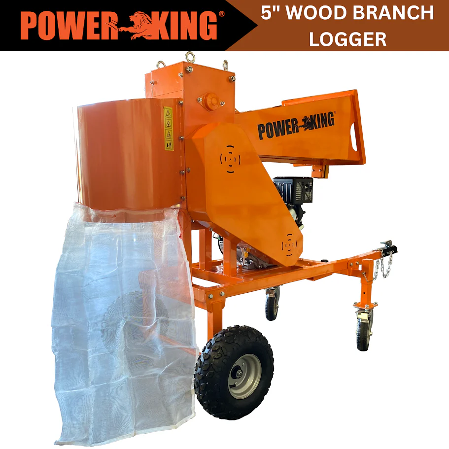 PowerKing 5" Branch Logger Wood Chipper 14HP Kohler (PK0921-EH) - Image 3