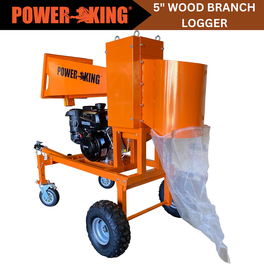 PowerKing 5" Branch Logger Wood Chipper 14HP Kohler (PK0921-EH) - Image 4