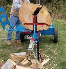 Ramsplitter H34 Log Splitter 34 Ton with 16 HP DuroMax Electric Start (H34-1) - Image 3