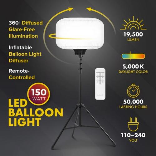 SeeDevil™ 150-Watt LED Balloon Light Kit - Image 3