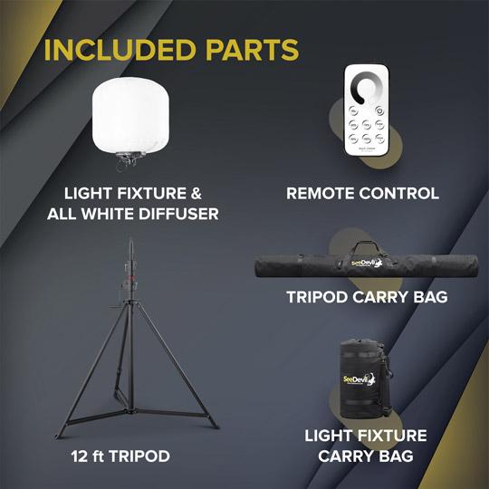 SeeDevil™ 700-Watt LED Balloon Light Kit - Image 3