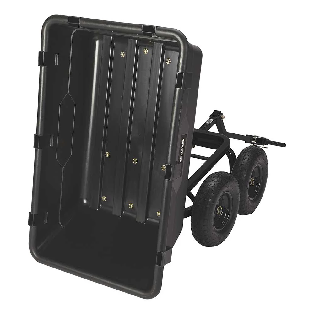 Strongway® Poly Garden Wagon — 1200-Lb Capacity - 6 Cubic Foot Trailer (64409) - Image 3